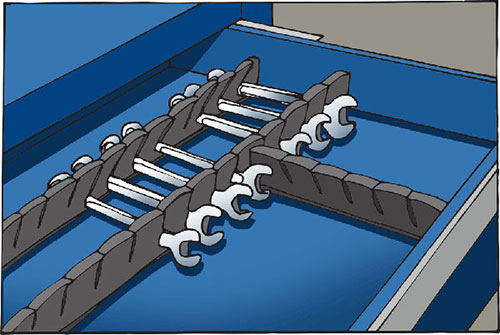 socket wrench organizer