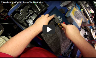 play video: Kaizen foam tool box