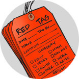 5S Red Tags