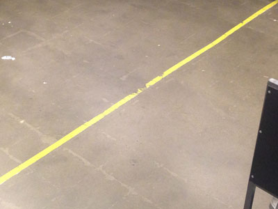 Unwanted Floor Markings