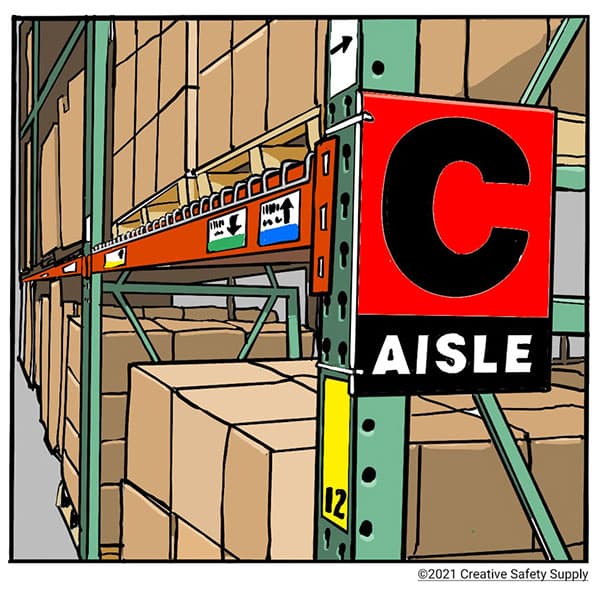warehouse-rack-label-template