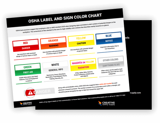 Free OSHA Color Chart