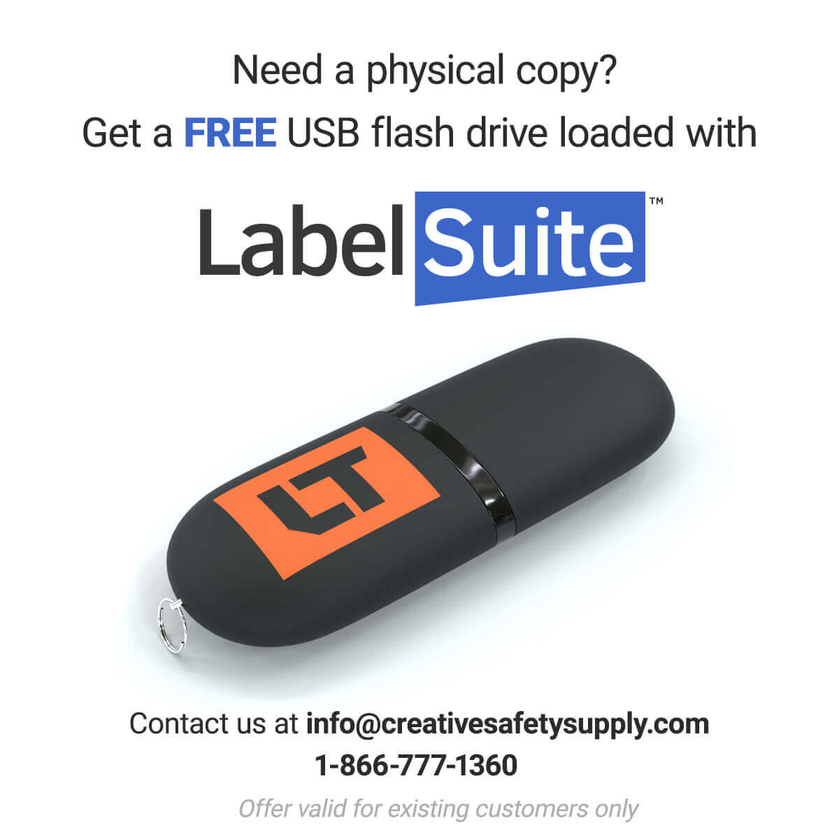 Need a physical copy?  We'll send you a Free USB Flash Drive.