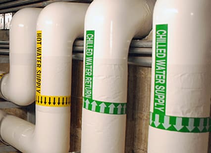 Pre-Made Pipe Markings