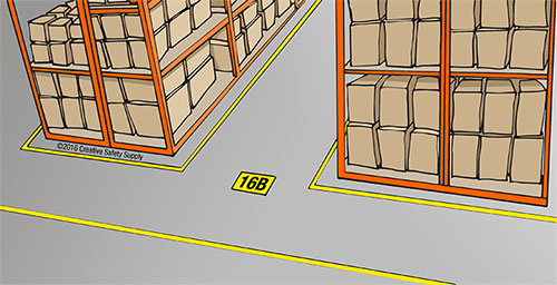 Warehouse floor marking tape: 9 types and best applications