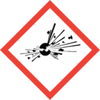explosives GHS Pictogram - explosives