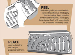 Tool Foam Sheets - Bonded